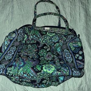 Vera Bradley- large duffel bag- used but in good condition.